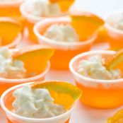 Orange Creamsicle Jello Shots